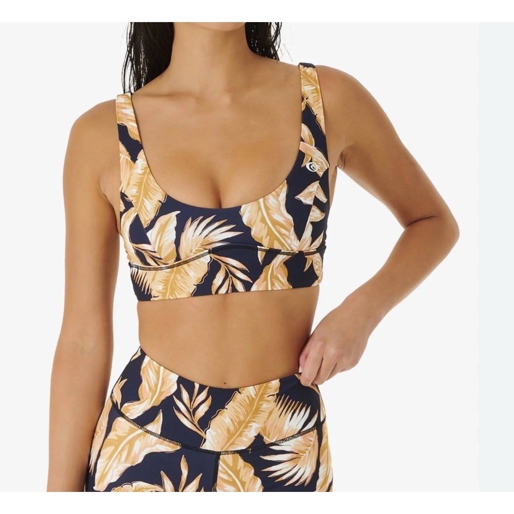 Rip Curl Mirage summer dawn crop vaporcool NWT size XS
